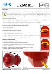 Argus Security CWS100/AV Manual