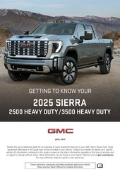 GMC Sierra 2025 Manual