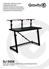 GRAVITY GFDJT01 Assembly Instructions Manual