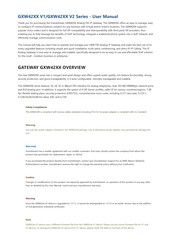 Grandstream Networks GXW42 V2 Series User Manual