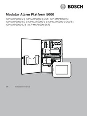 Bosch Modular Alarm Platform 5000 Installation Manual