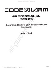 Code Alarm ca6554 Installation And Owner's Manual