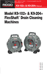RIDGID FlexShaft K9-102+ Manual