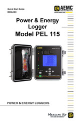 Aemc PEL 115 Quick Start Manual