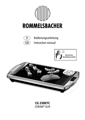 Rommelsbacher Ceran CG 2308/TC Instruction Manual