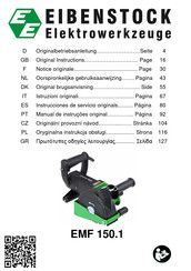 EIBENSTOCK EMF 150.1 Original Instructions Manual