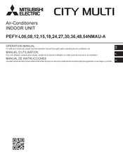 Mitsubishi Electric CITY MULTI PEFY-L54NMAU-A Operation Manual