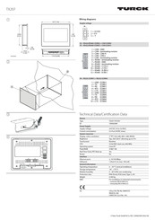 turck TX207 Quick Start Manual