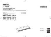 Toshiba Carrier MMU-UB0071YHP-UL Installation Manual