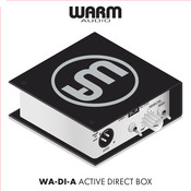 Warm Audio WA-DI-A Manual