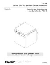 Follett Horizon Elite D1410R Operation And Service Manual
