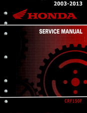 Honda CRF150F Service Manual