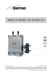 Sime MURELLE EQUIPE 100 BOX ErP Original Instructions Manual