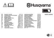 Husqvarna 40-B70 Operator's Manual