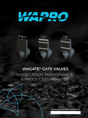 WAPRO WAGATE RVM-TG Installation & Maintenance
