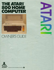 Warner Communications ATARI 800 Owner's Manual