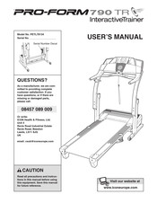 Icon PRO-FORM 790 TR InteractiveTrainer User Manual