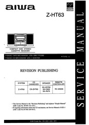 Aiwa Z-HT63 Service Manual