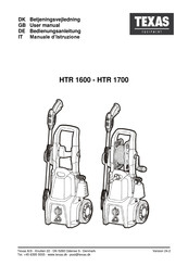 Texas Equipment HTR 1600 User Manual
