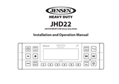 Jensen JHD22 Installation And Operation Manual