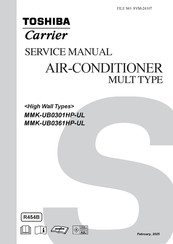 Carrier TOSHIBA MMK-UB0301HP-UL Service Manual