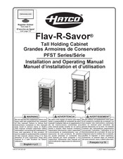 Hatco FLAV-R-SAVOR PFST-1X Installation And Operating Manual