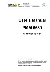 NARDA PMM 6630 User Manual