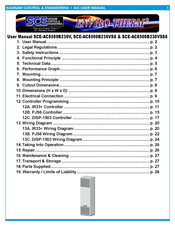 SCE Enviro-Therm SCE-AC8500B230V User Manual