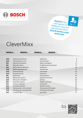 Bosch MSM14 Series Information For Use