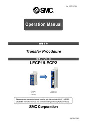 SMC Networks LECP2 Series Operation Manual
