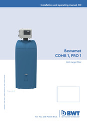 BWT Bewamat PRO 1 Installation And Operating Manual