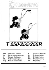 Husqvarna T 255R Operator's Manual