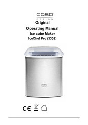 CASO DESIGN IceChef Pro Original Operating Manual