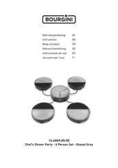 Bourgini Chef's Dinner Party Instructions Manual