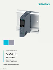 Siemens SIMATIC S7-1500R/H Equipment Manual