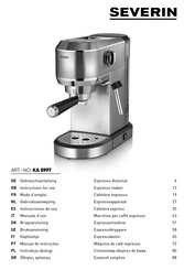 Severin KA 5997 Instructions For Use Manual