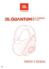 Harman JBL Quantum 810 Wireless Owner's Manual