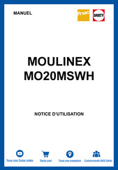 Moulinex MO20MSWH Manual