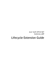 Acer SF514-56T Lifecycle Extension Manual