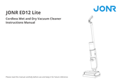 JONR ED12 Instruction Manual