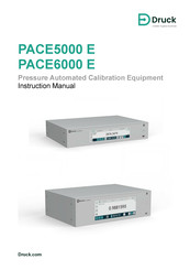 Baker Hughes Druck PACE5000 Instruction Manual