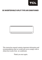Tcl TAC-09CHSD/TPH11 Instruction Manual