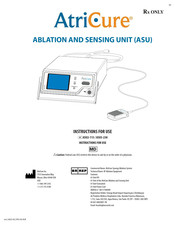 AtriCure ASU3-230 Instructions For Use Manual