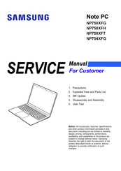 Samsung NP750XFH Service Manual