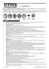 Sealey SMS2002C.V2 Manual