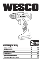 Wesco WS2550K Manual