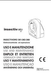 MO-EL Insectivoro 361 Use And Maintenance