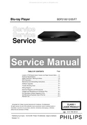 Philips BDP2100/F7 Service Manual
