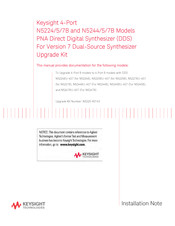 Keysight Technologies N5227B Installation Notes