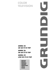 Grundig AMIRA 26 Manual